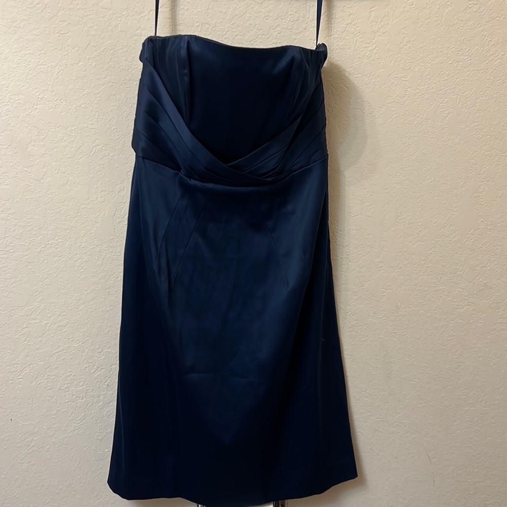 Navy Banana Republic cocktail dress